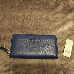 Tory Burch Navy Blue Wallet